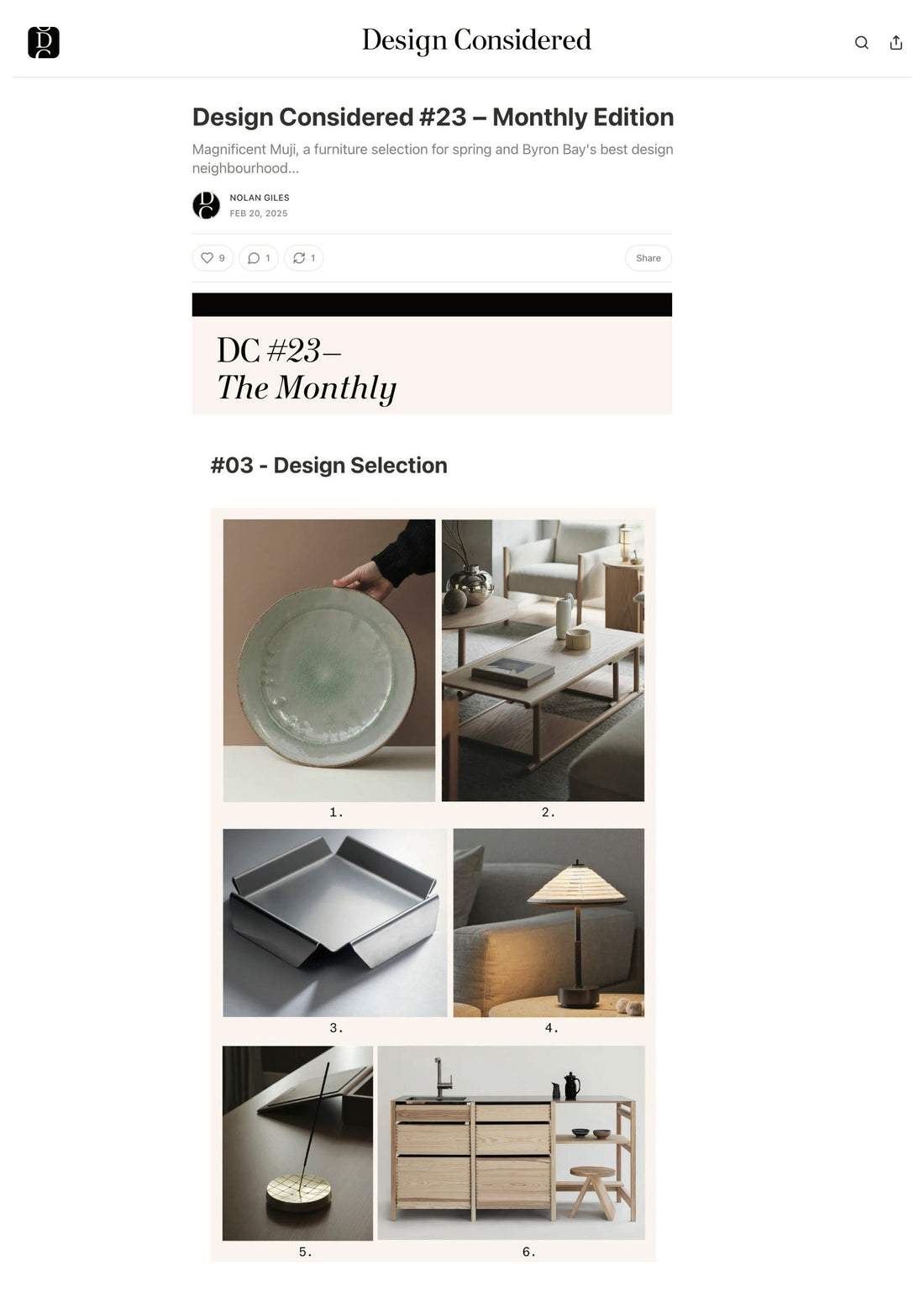 Design Considered