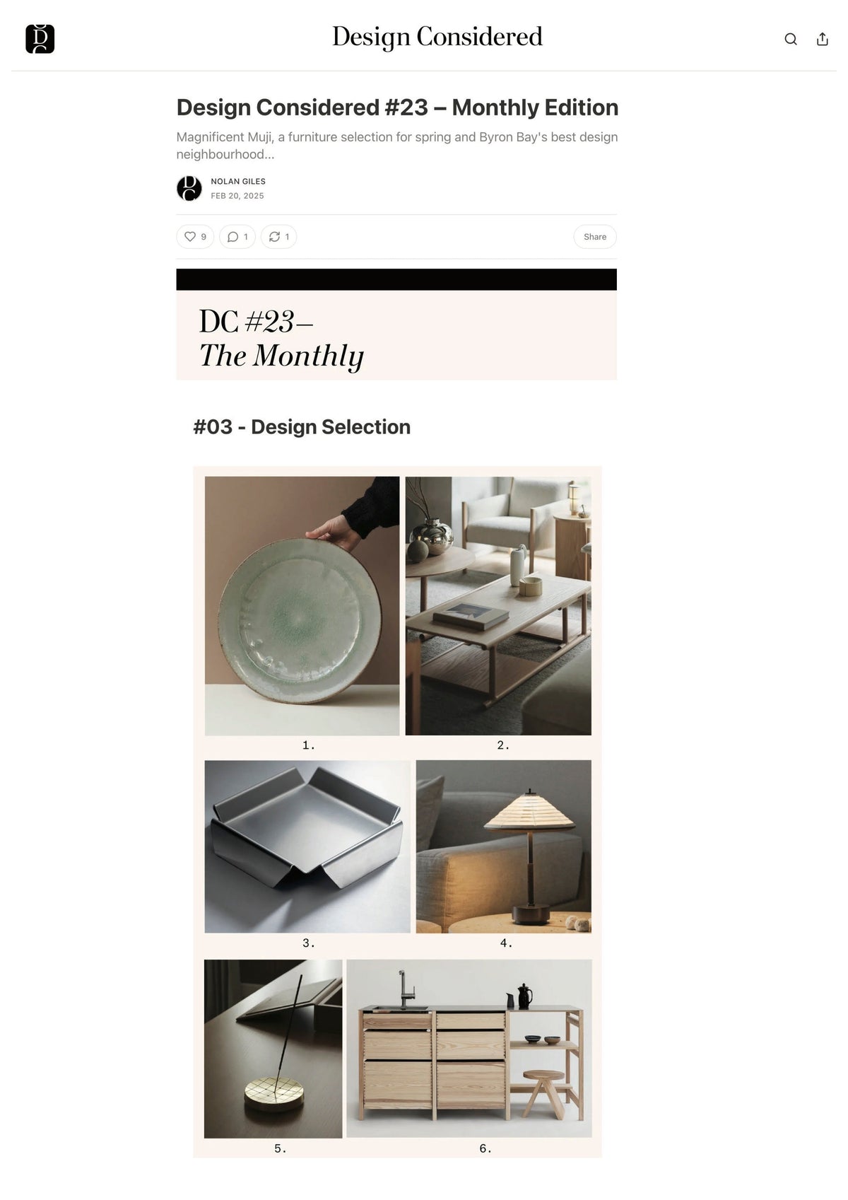 Design Considered