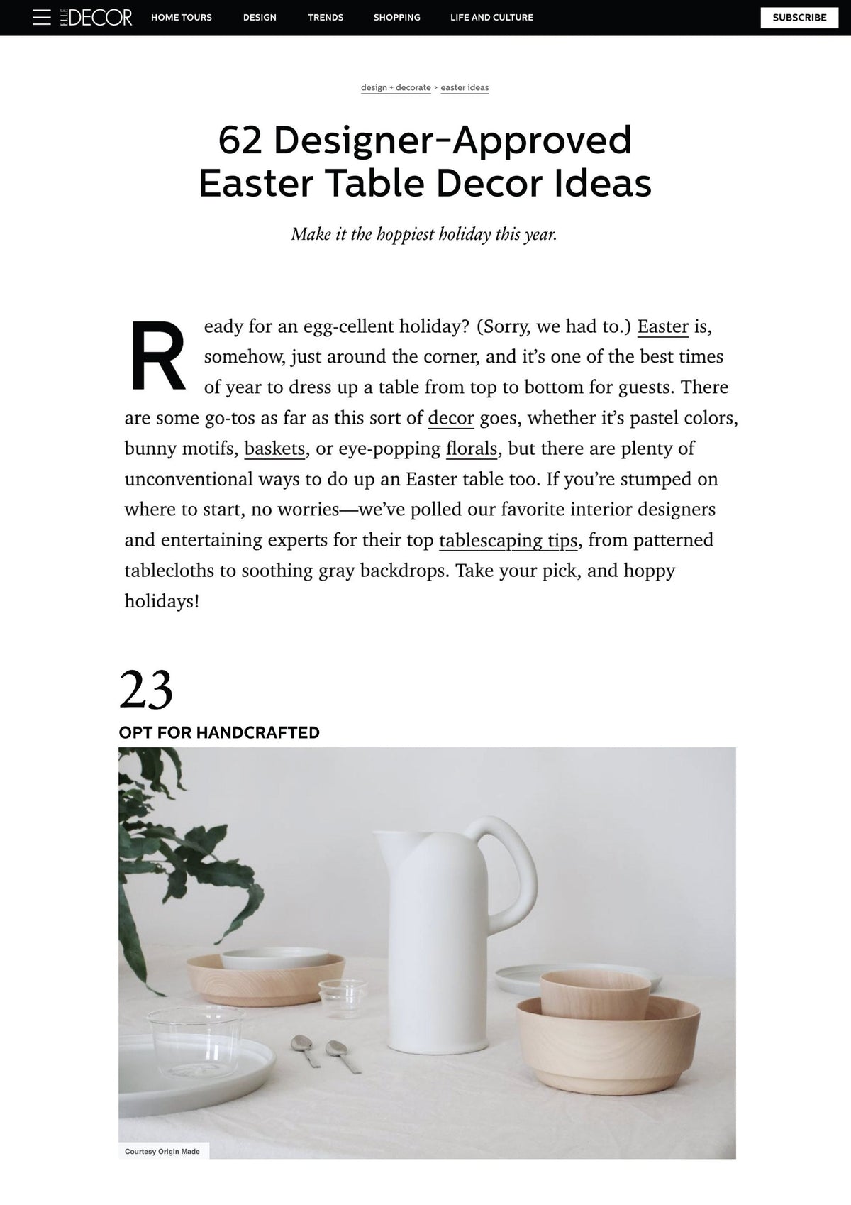 Elle Decor