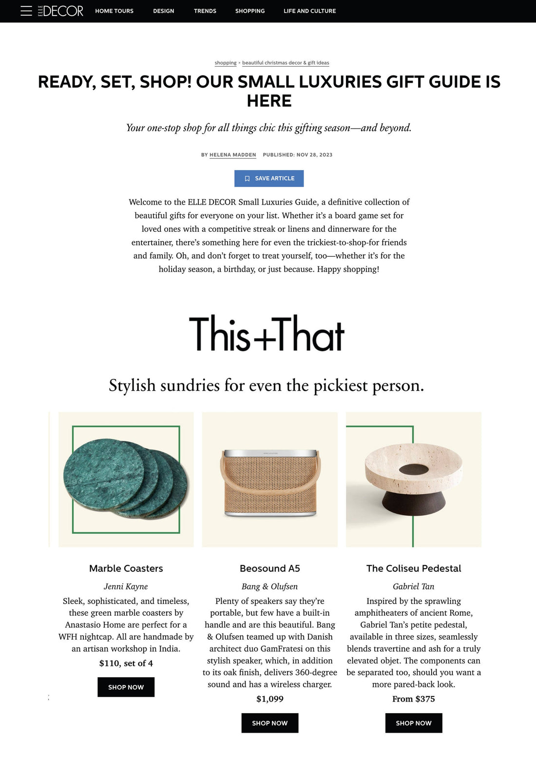 Elle Decor