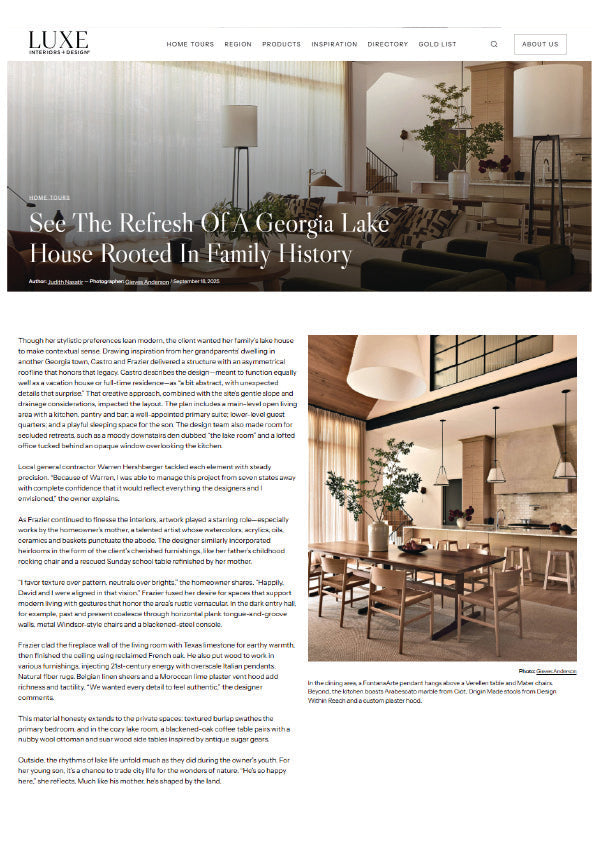 Luxe Interiors + Design