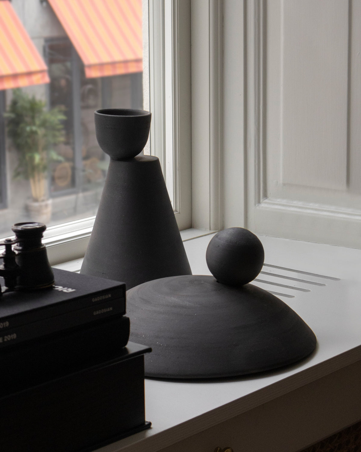 Charred Vases
