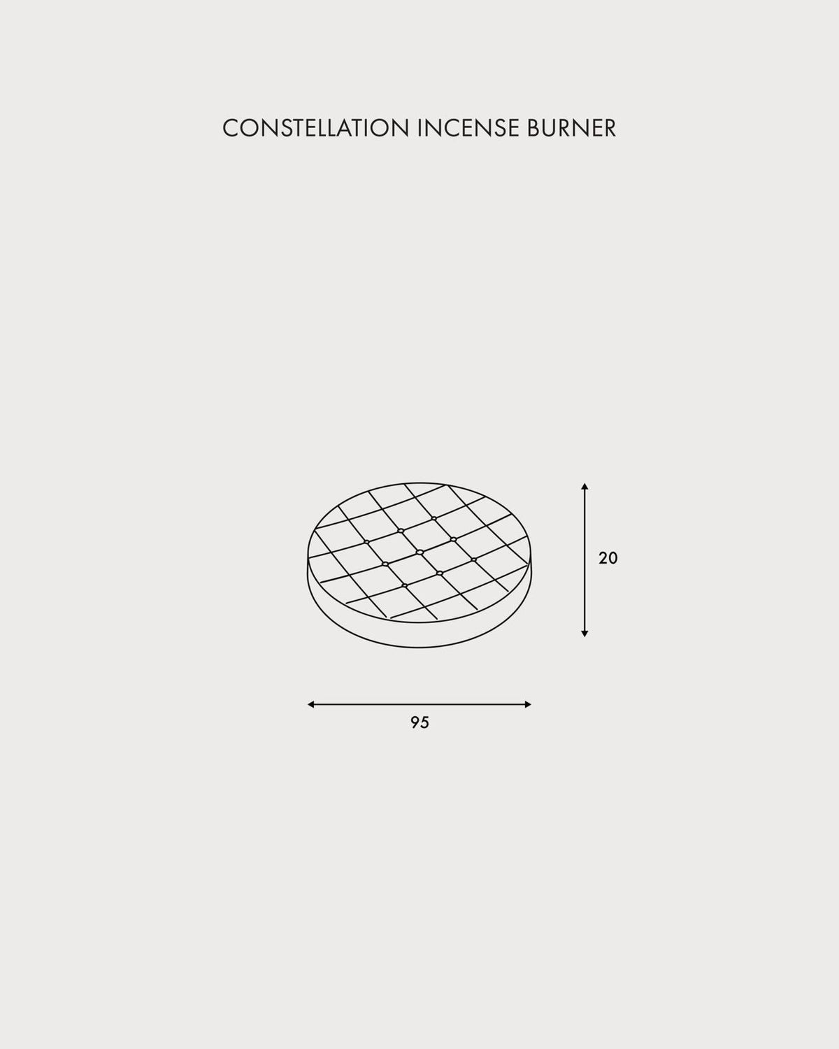 Constellation Incense Burner