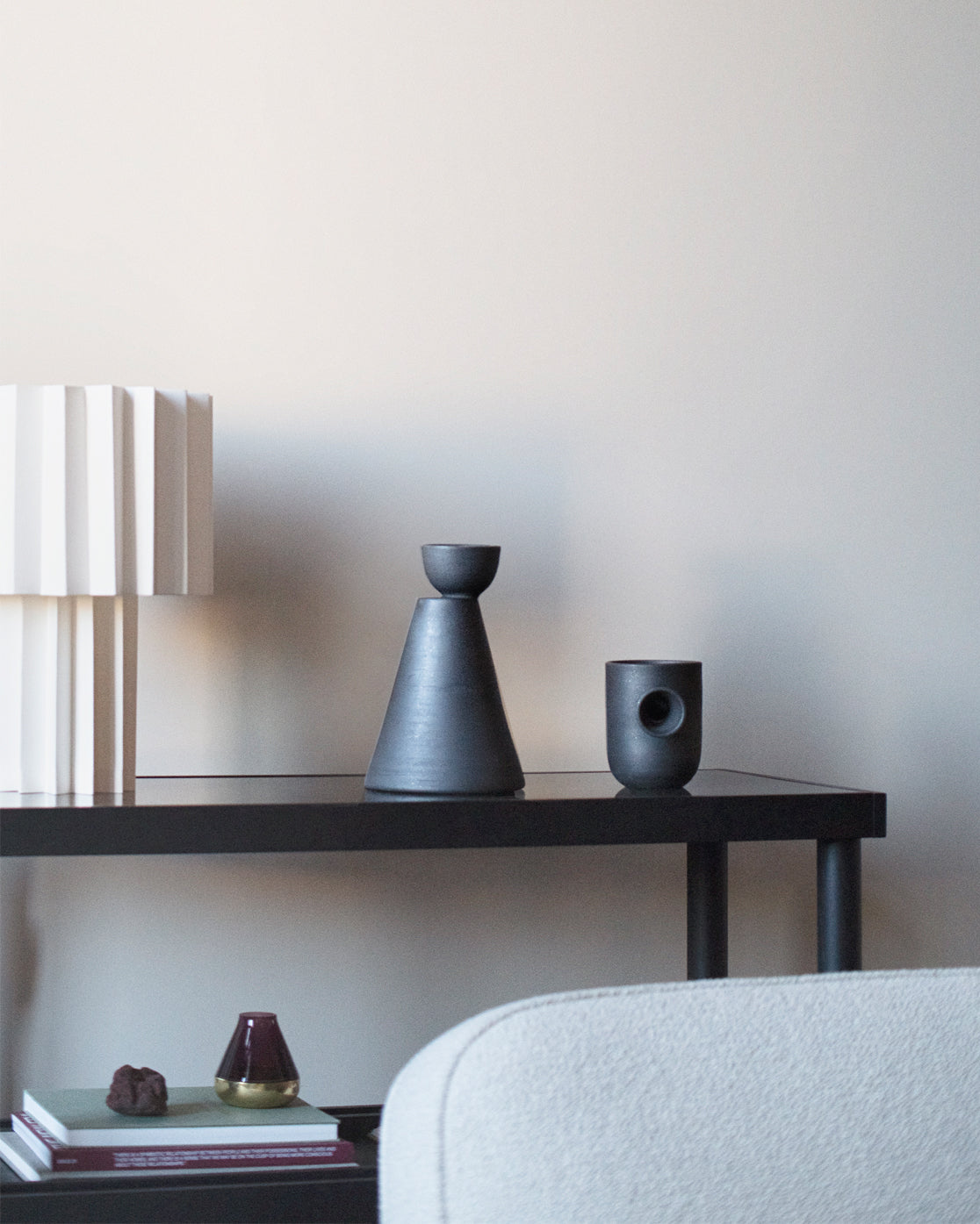Charred Vases