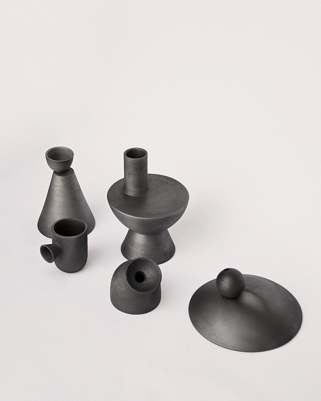 Charred Vases