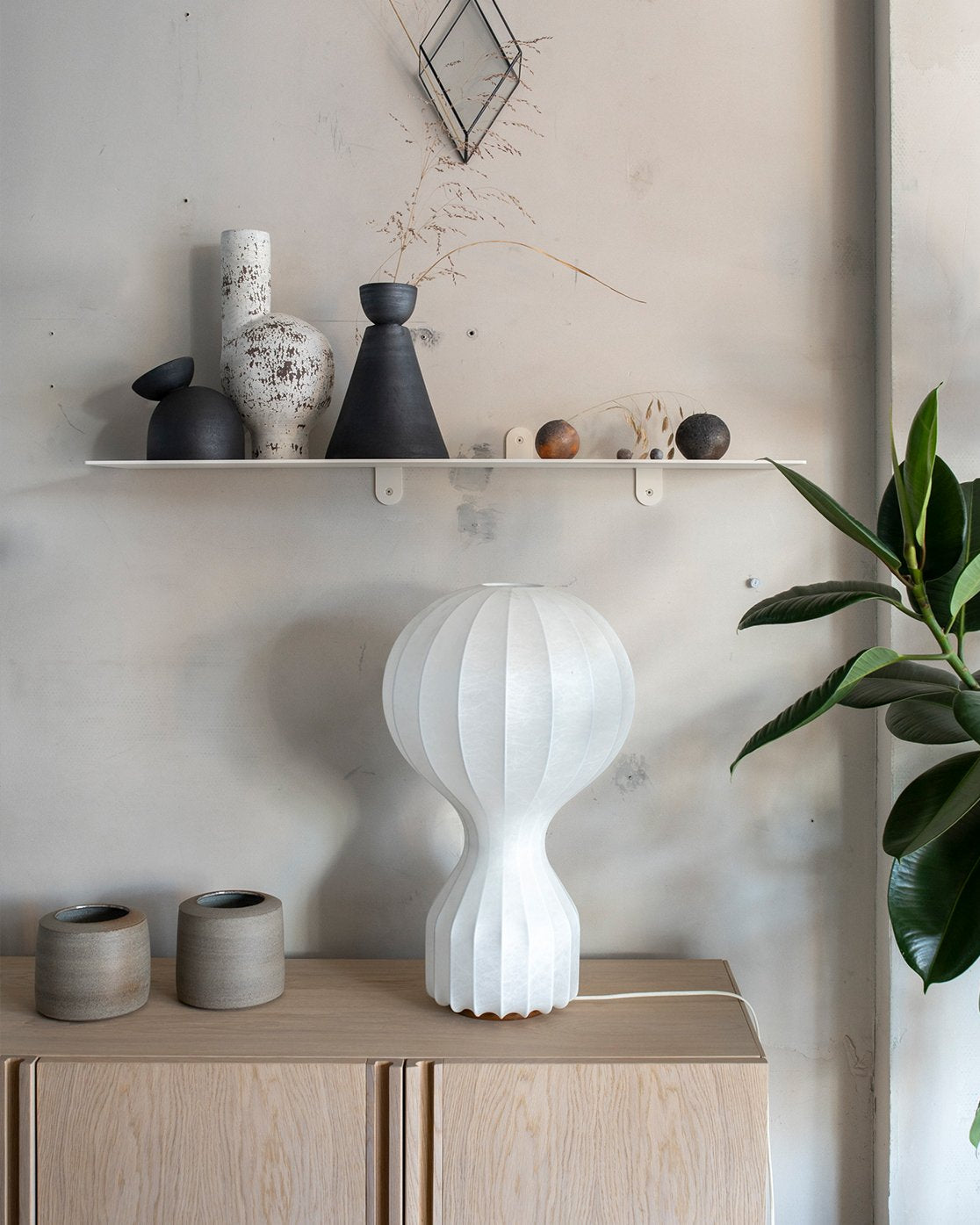 Charred Vases