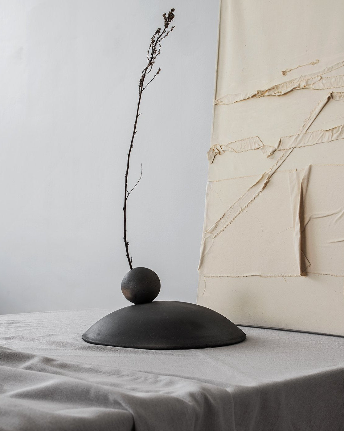 Charred Vases